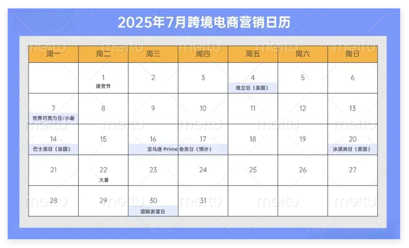 2025年海外營銷節(jié)點(diǎn)速記！助力品牌提前布局出海營銷戰(zhàn)略