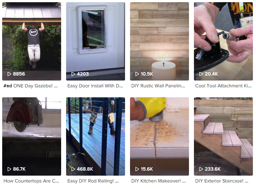 Tik Tok泰國紅人頻道內(nèi)容