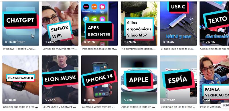 tiktok墨西哥網(wǎng)紅科技達(dá)人