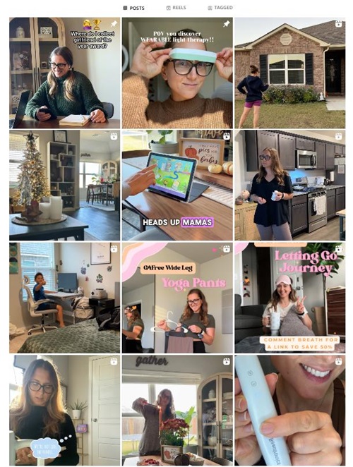 TikTok網(wǎng)紅推廣:美國家居生活好物分享推薦尾部博主頻道內(nèi)容