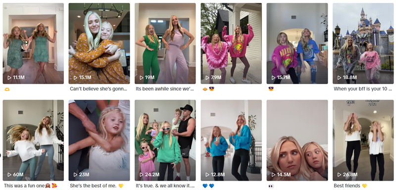 美國親子類網(wǎng)紅頻道內(nèi)容