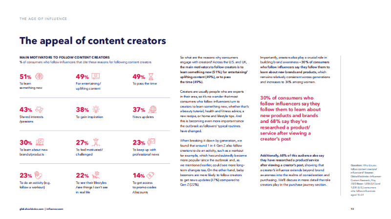 疫情影響下的海外紅人營銷報(bào)告