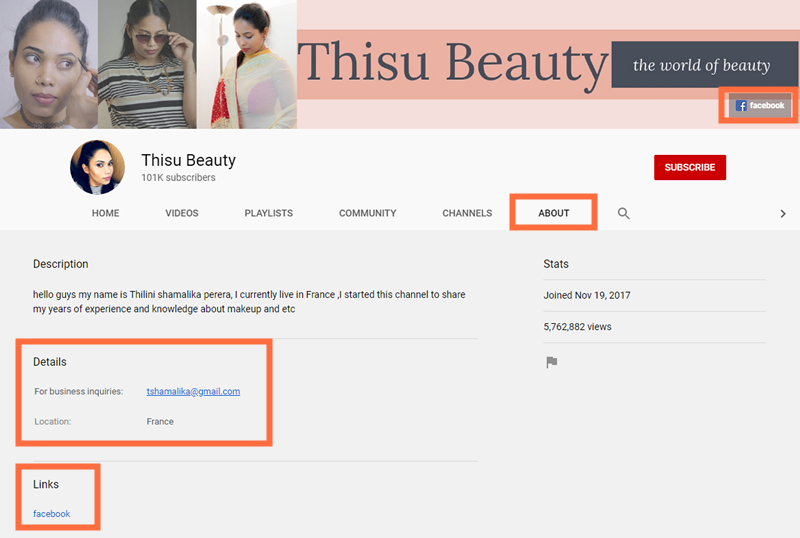 如何找到YouTube紅人的聯(lián)系方式