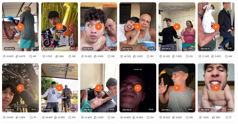 巴西tiktok模特網(wǎng)紅