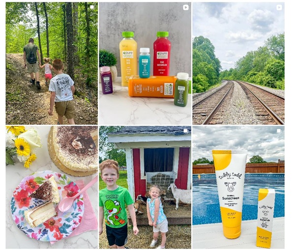 美國家庭生活類百萬粉絲KOL帶貨博主頻道內容