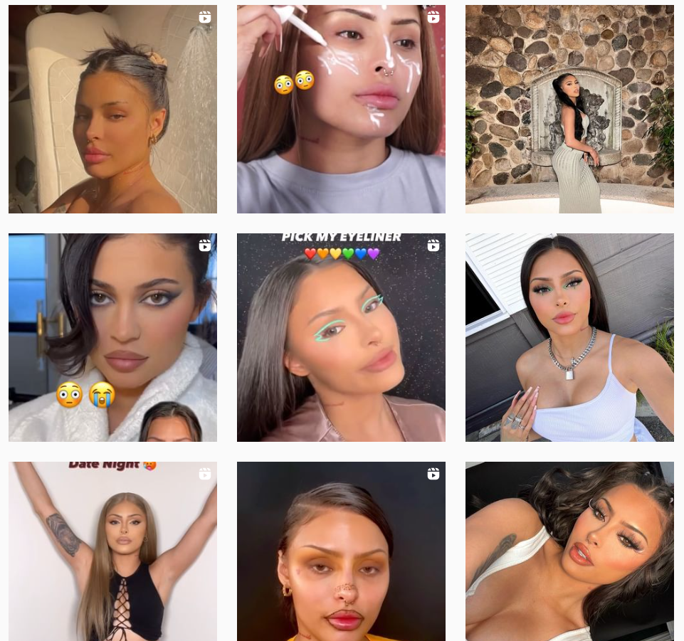 Instagram西班牙牙紅人頻道內(nèi)容