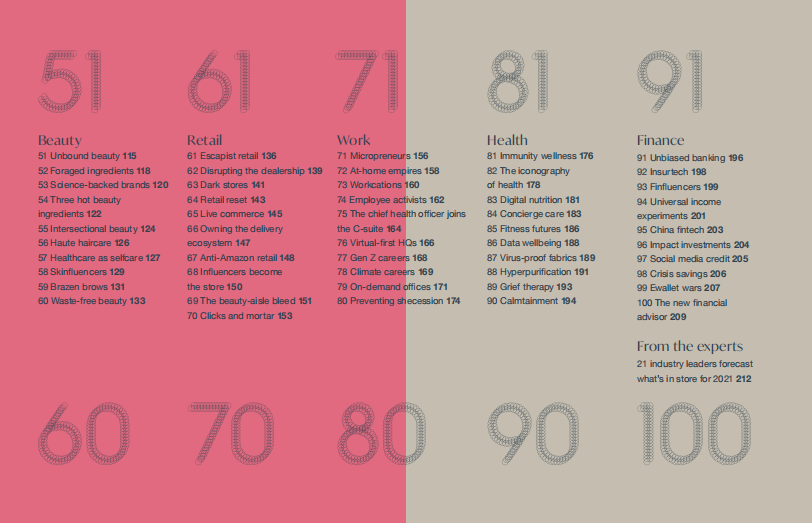 2021未來百大趨勢