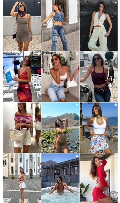 Instagram網(wǎng)紅推薦：西班牙時尚穿搭類中小型博主頻道內(nèi)容