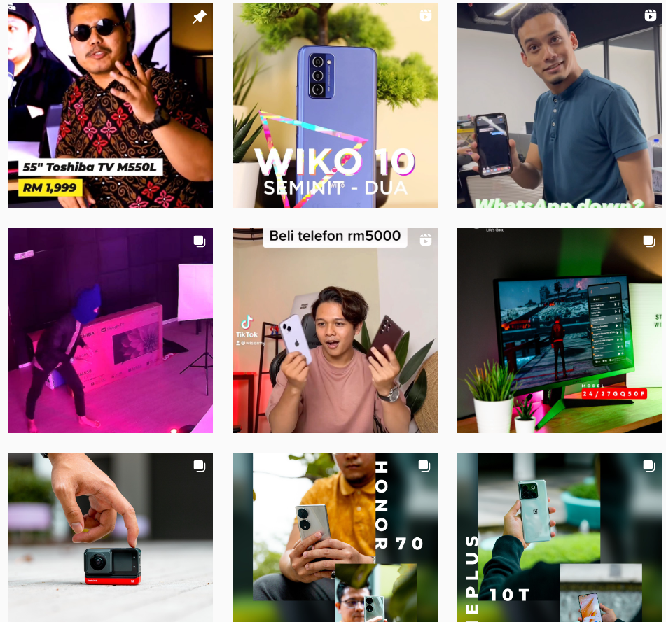 Instagram西班牙牙紅人頻道內(nèi)容