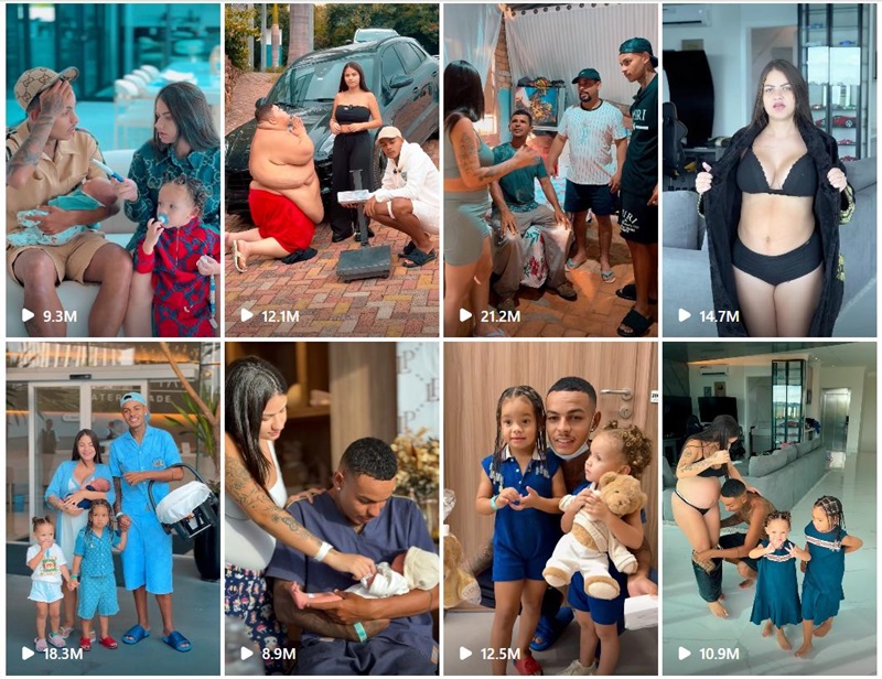 巴西親子美妝護膚博主instagram達人頻道