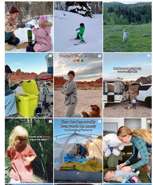 Instagram網(wǎng)紅營銷:美國戶外旅游生活類博主適合宣傳戶外設備頻道內容