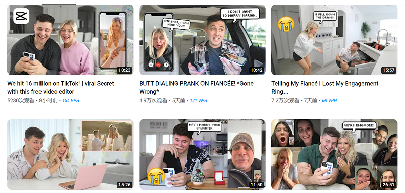 美國youtube情侶家居博主作品