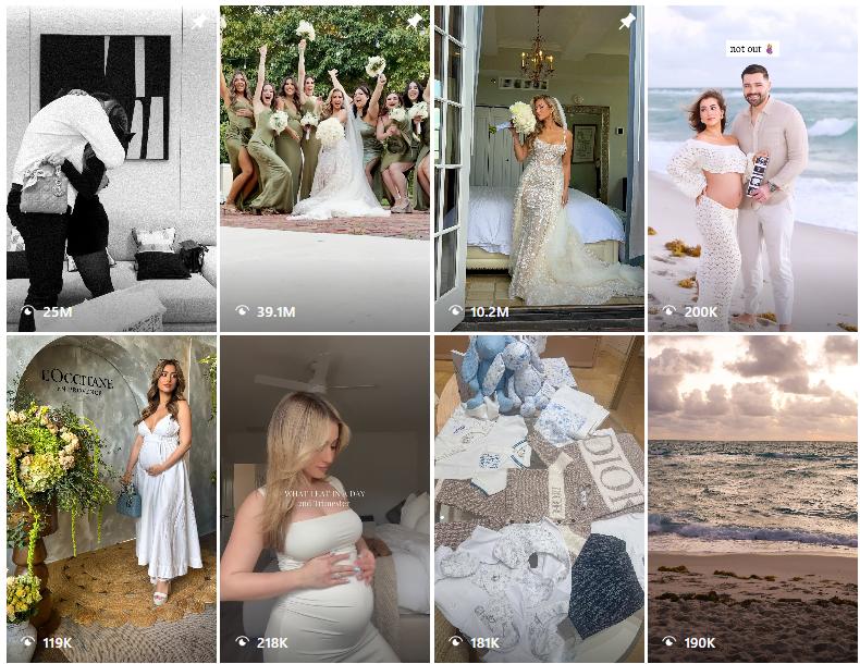 Instagram網(wǎng)紅推廣:美國時(shí)尚生活類KOL腰部博主頻道內(nèi)容