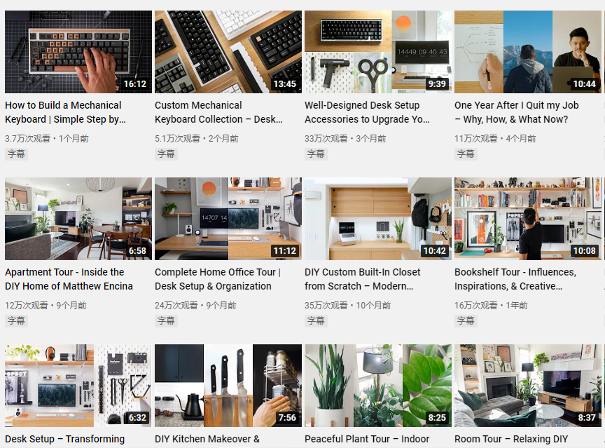 日本YouTube紅人頻道內(nèi)容