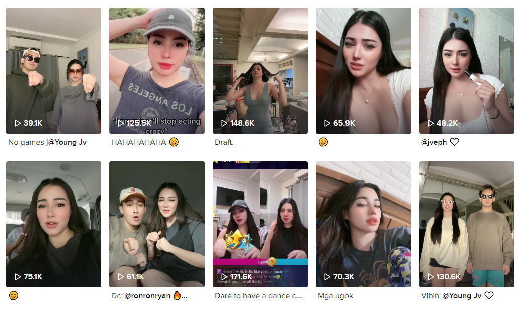 Tik Tok泰國(guó)紅人頻道內(nèi)容