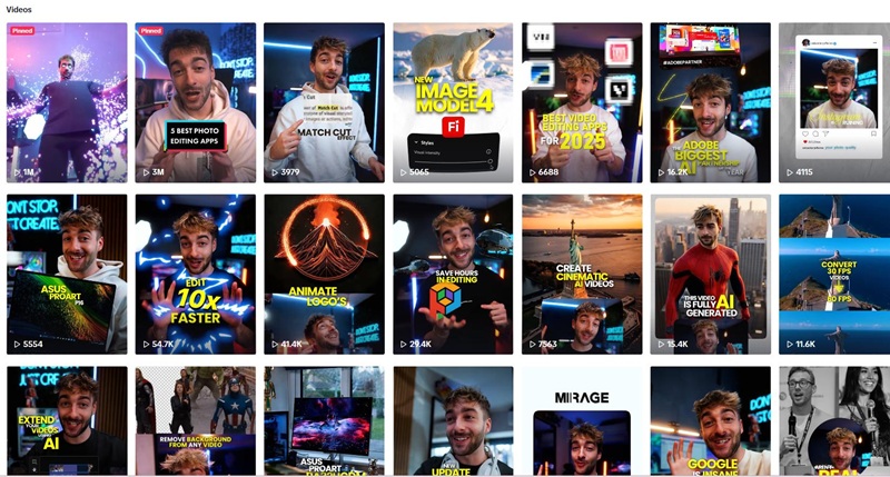 TikTok網(wǎng)紅推廣:英國科技測評分享類中腰部博主頻道內(nèi)容