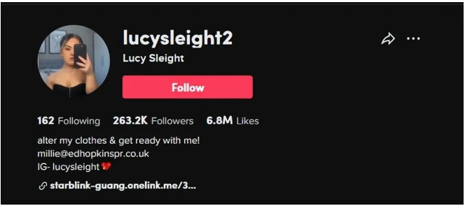 tiktok @lucysleight2