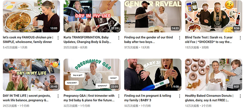 澳大利亞健身KOL營銷帶貨推廣頻道內(nèi)容