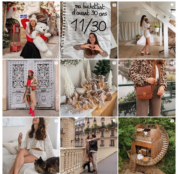 Instagram網(wǎng)紅營銷:法國生活旅游類KOL博主